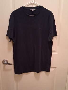 Michael Kors Men's Dark Navy Short Sleeve Crew Tee